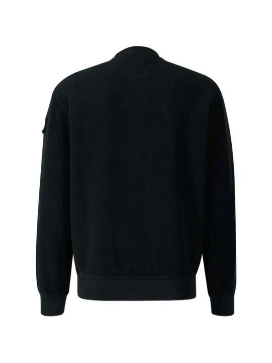 Black hoodie, front view