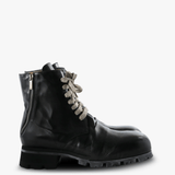 Black boots, side view