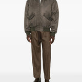 Brown pants, full body view
