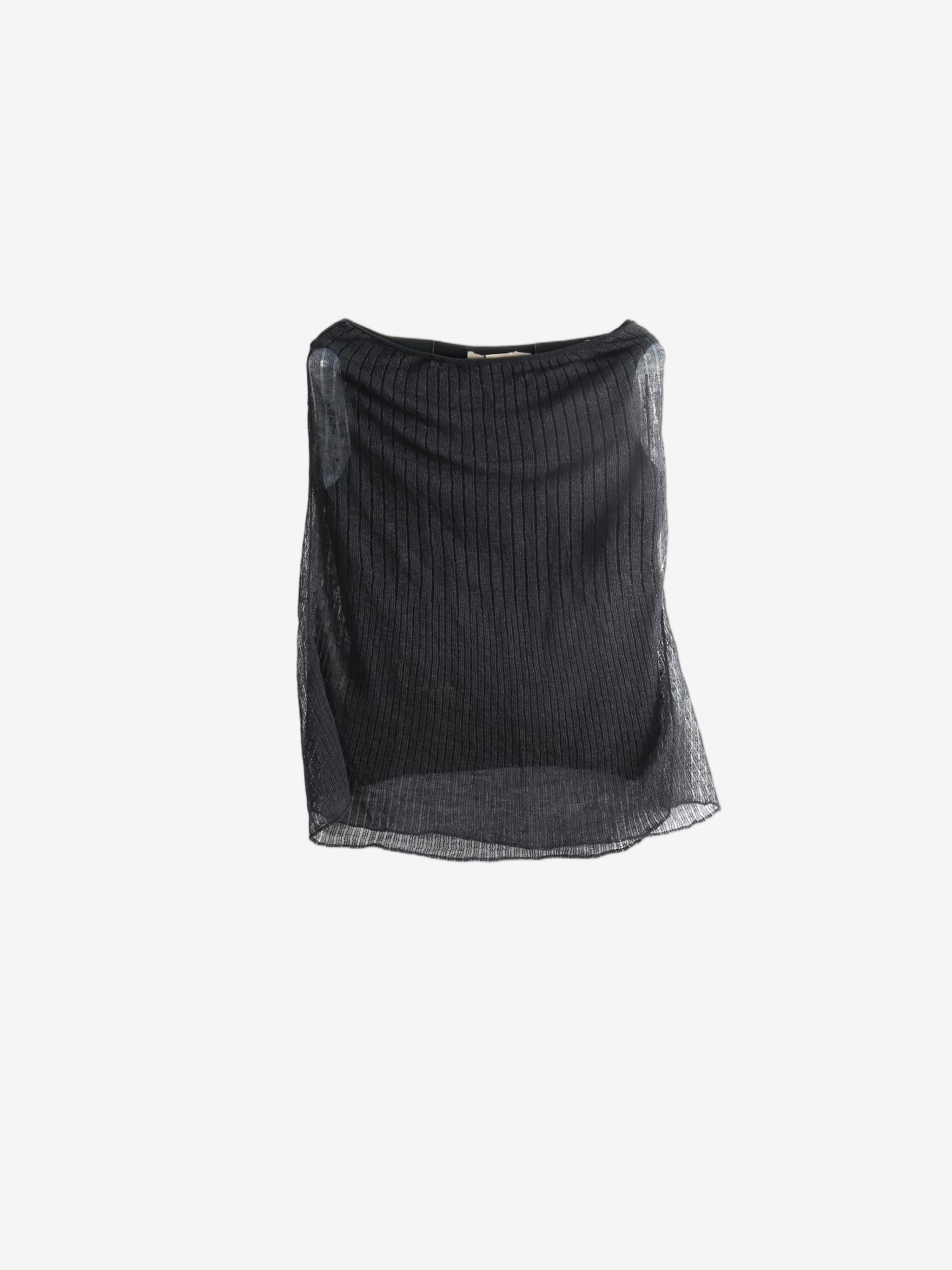 Black top, front view