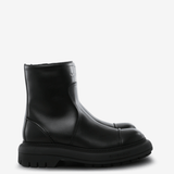 Black boots, side view