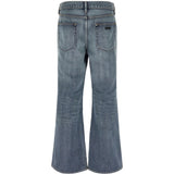 Blue jeans,back view