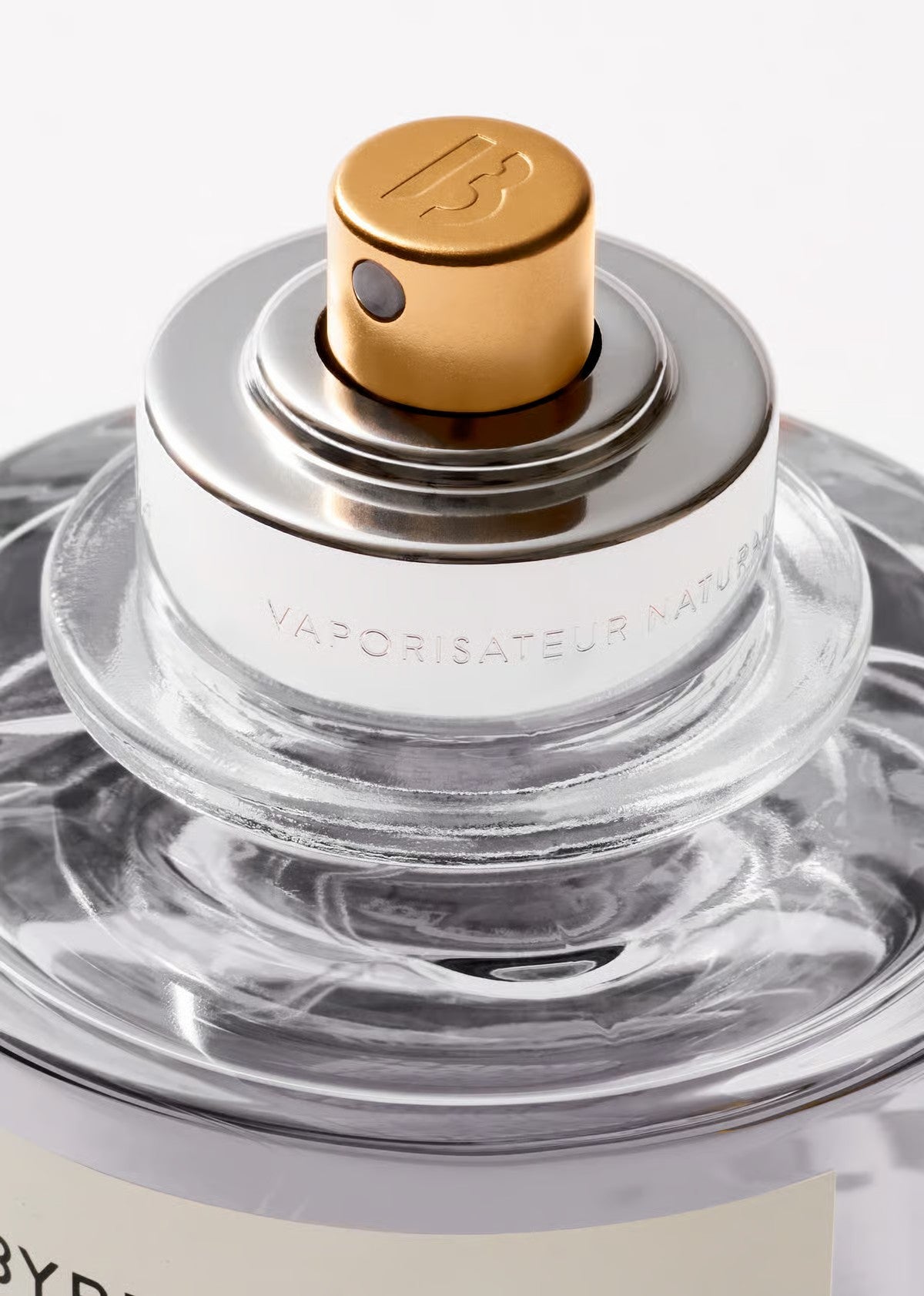 Close up of perfume, showing texture of the limonene ingredients