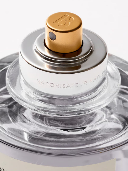Close up of perfume, showing texture of the limonene ingredients