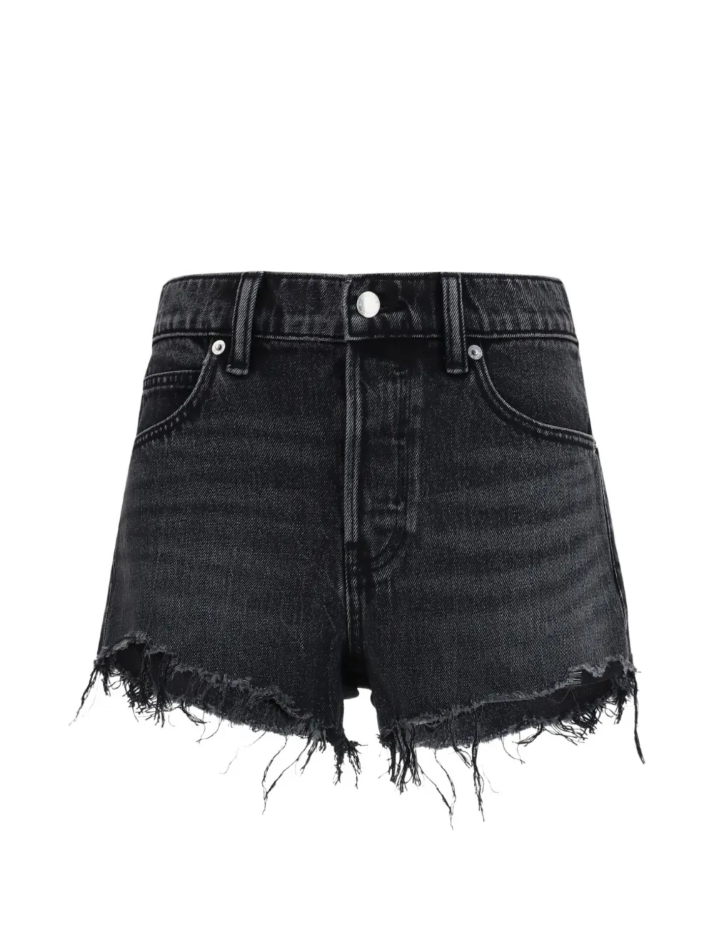 Black shorts, front view