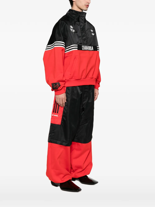 Black jackets, full body view