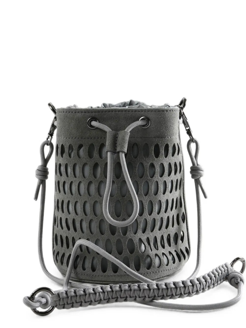 Grey bag, front view