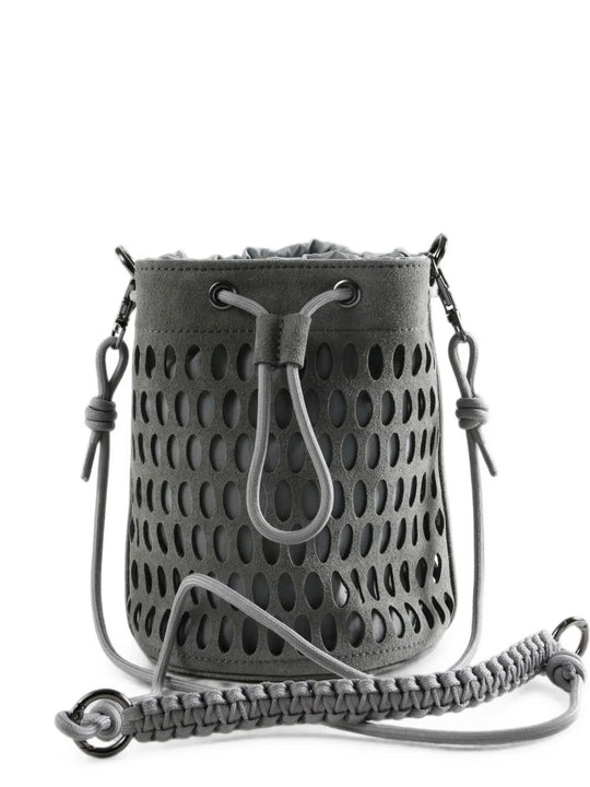 Grey bag, front view