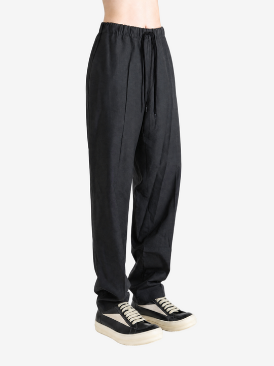 Black pants, full body view