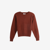 Brown t-shirt, front view