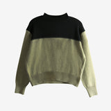 Black knitwear, front view