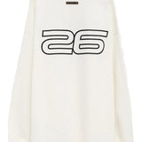 White t-shirt, back view