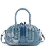 Blue bag, front view