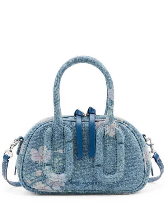 Blue bag, front view