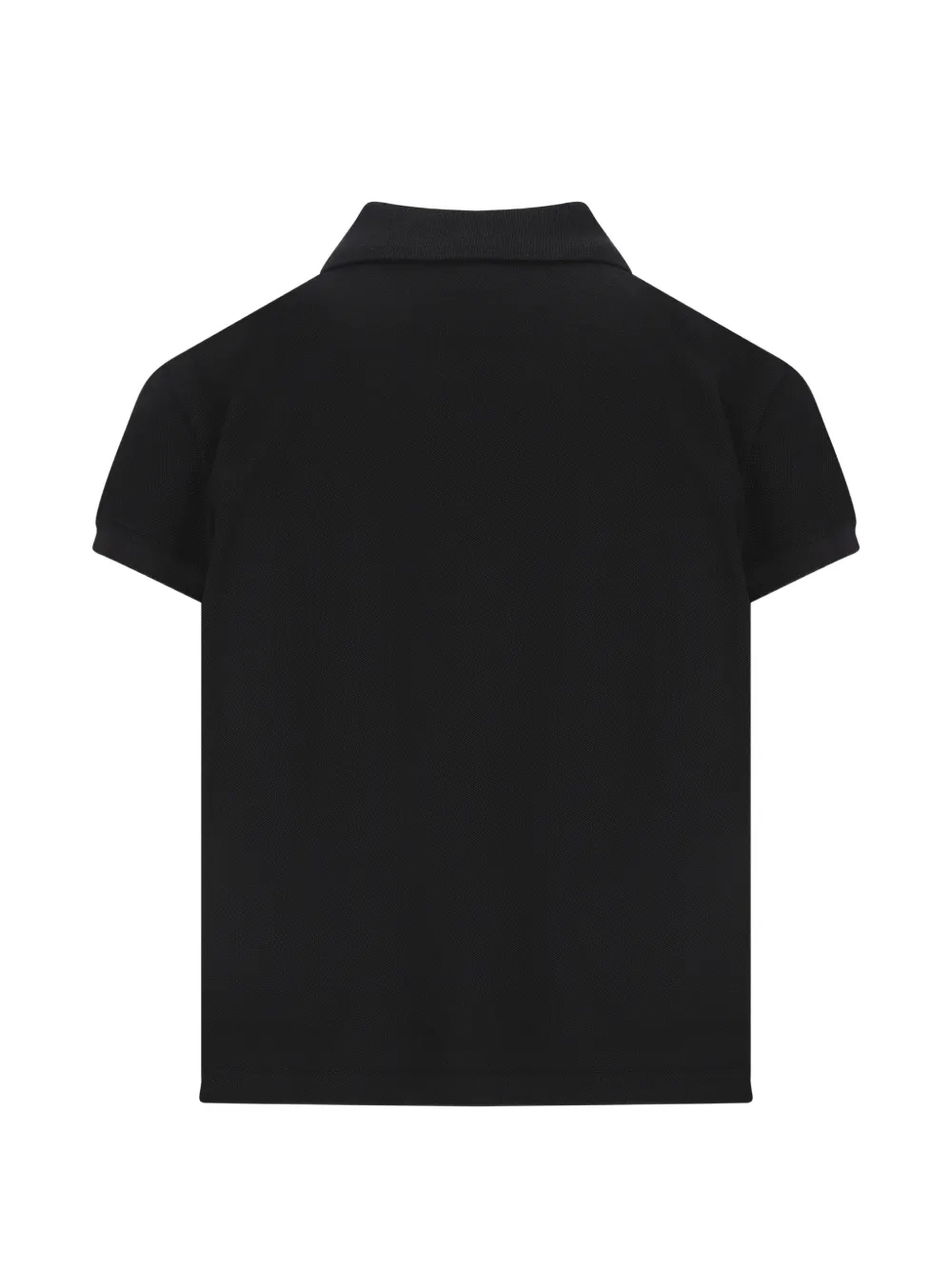 Black t-shirt, back view