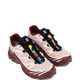 Pink sneaker, side view