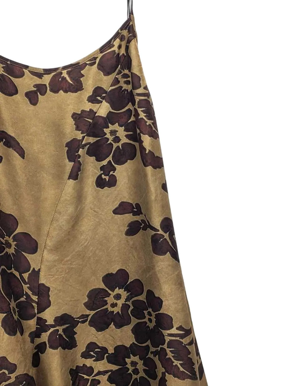 Tan dress, front view