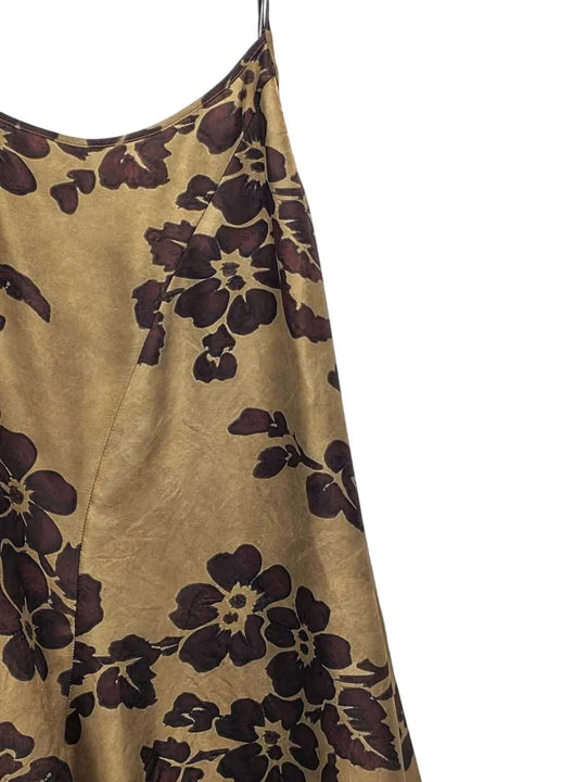 Tan dress, front view
