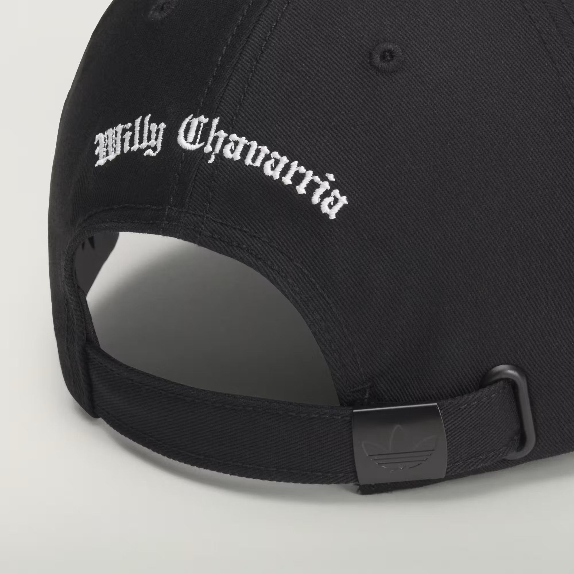Black hat, back view
