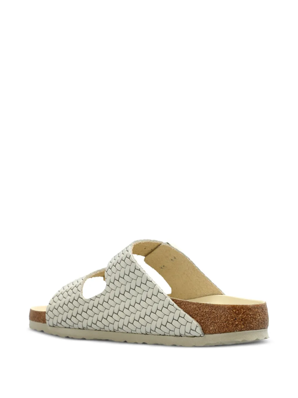 White sandals, side view
