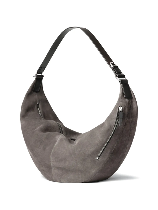 grey bags,side view