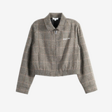 Brown jacket, front view