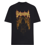 Black T-shirt, front view