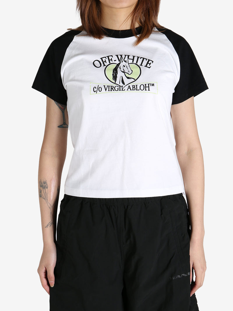 OFF WHITE - Women House Billboard Ragl Fit Tee