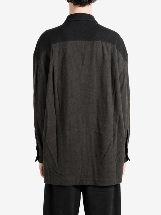 Black jacket, front view