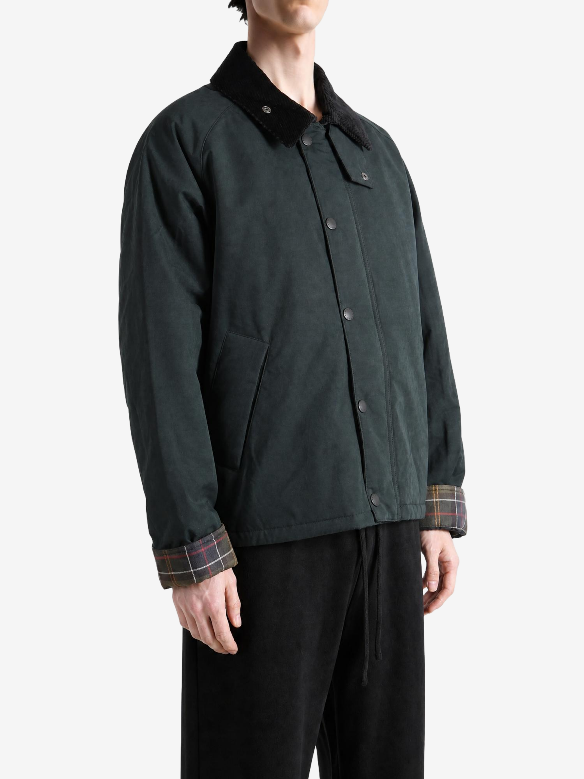 Black jacket, full body view