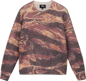 STUSSY - Men Tigris Print Sweater