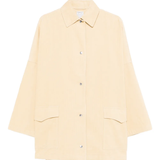 tan jacket, front view