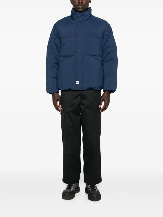 Navy jackets, full body view