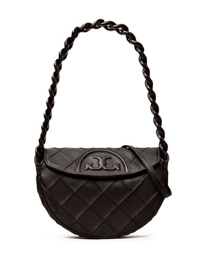 TORY BURCH - Mini Fleming Soft Crescent Bag