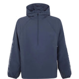 Blue jacket, front view