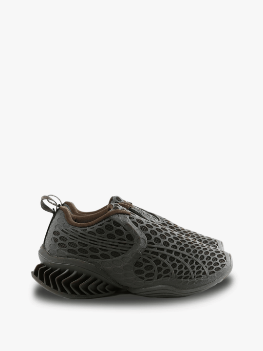 Brown shoes, front view