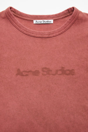 ACNE STUDIOS Women T-Shirt Blurred Logo