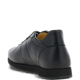 Black sneakers, back view