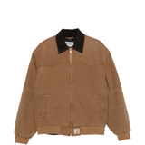 Brown jacket, front view
