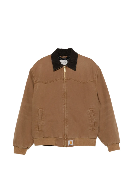 Brown jacket, front view