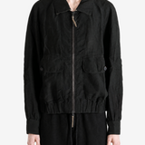 Black jacket, full body view