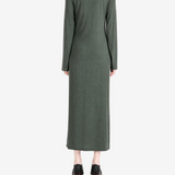 Green dress, front view