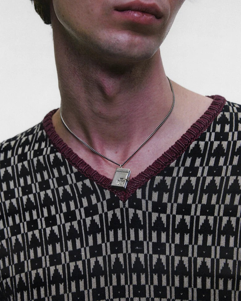 Black hoodie worn by a person, showing the hoodie fit