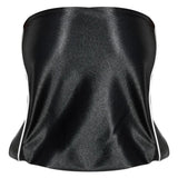 Black tops, front view