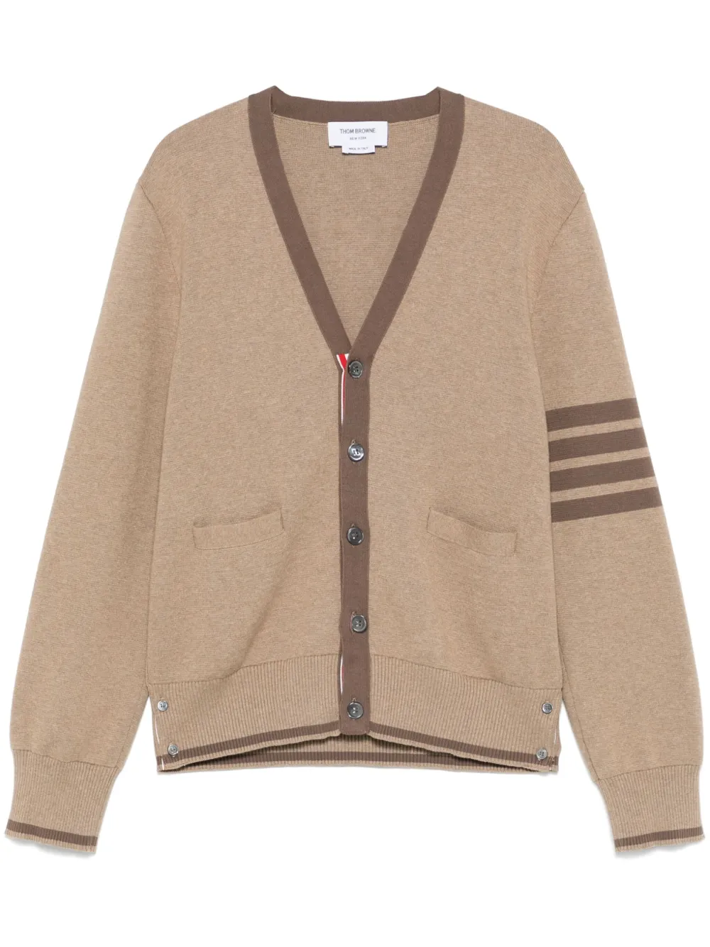 Brown knitwear, front view