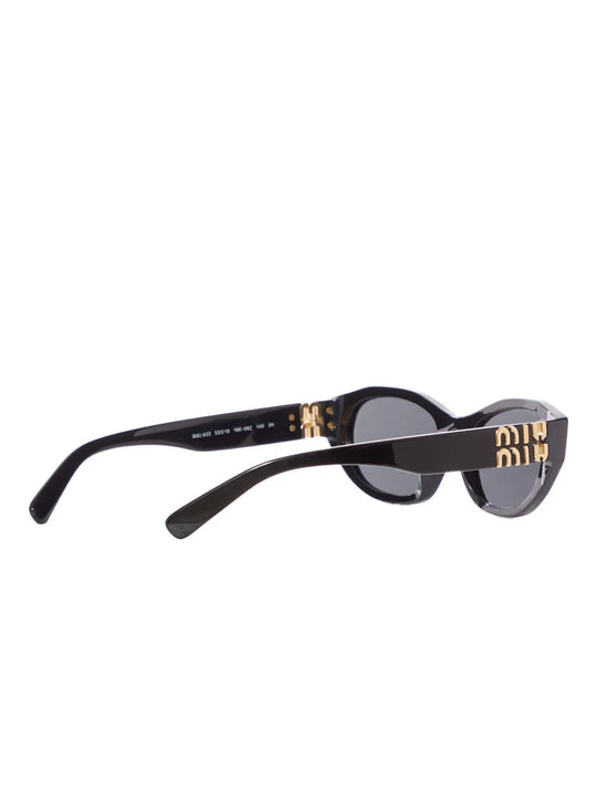 Black eyewear, side view