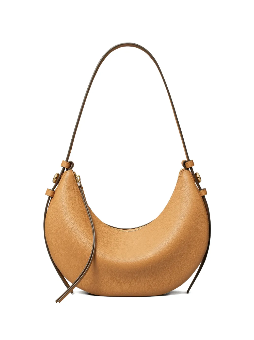 Tan bag, front view