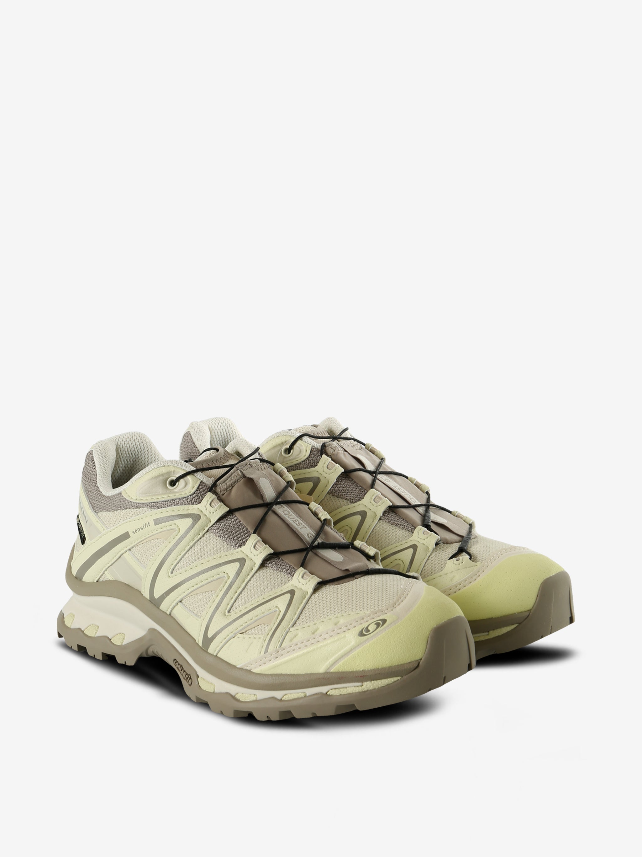 Yellow sneaker , side view