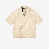 Tan shirt, front view