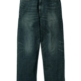 Blue pants, front view